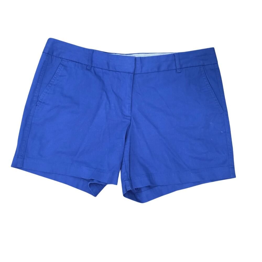 Land'n sea Women's 5" Classic Chino Short blue sz 10